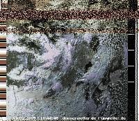 NOAA Satellitenbild vom 25.12.2009 - 20:27:06
