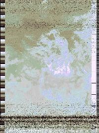 NOAA Satellitenbild vom 25.12.2009 - 10:43:17